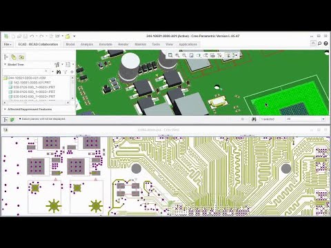 Thông tin về datasheet của PTC Creo View ECAD